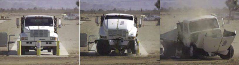 Security Bollards Crash Test